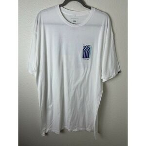 New‎ Vans Off The Wall Graphic White Classic Fit Men's S/S T Shirt Sz XL